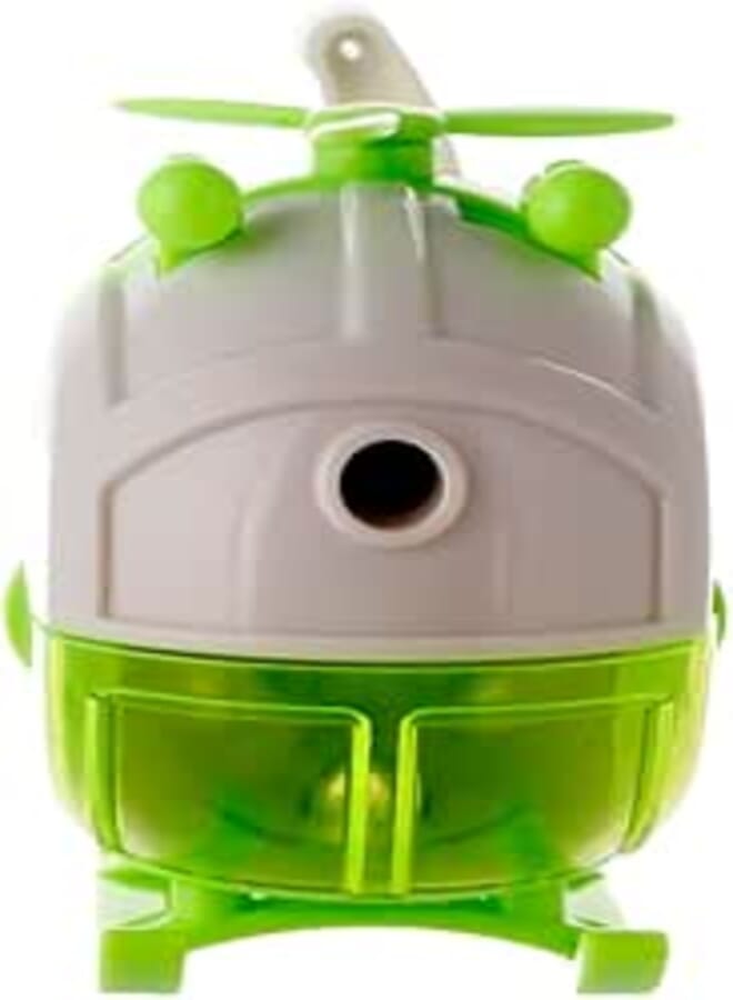 3A Office Sharpener 10x13 Shape Plastic Tiara, Green and White 524